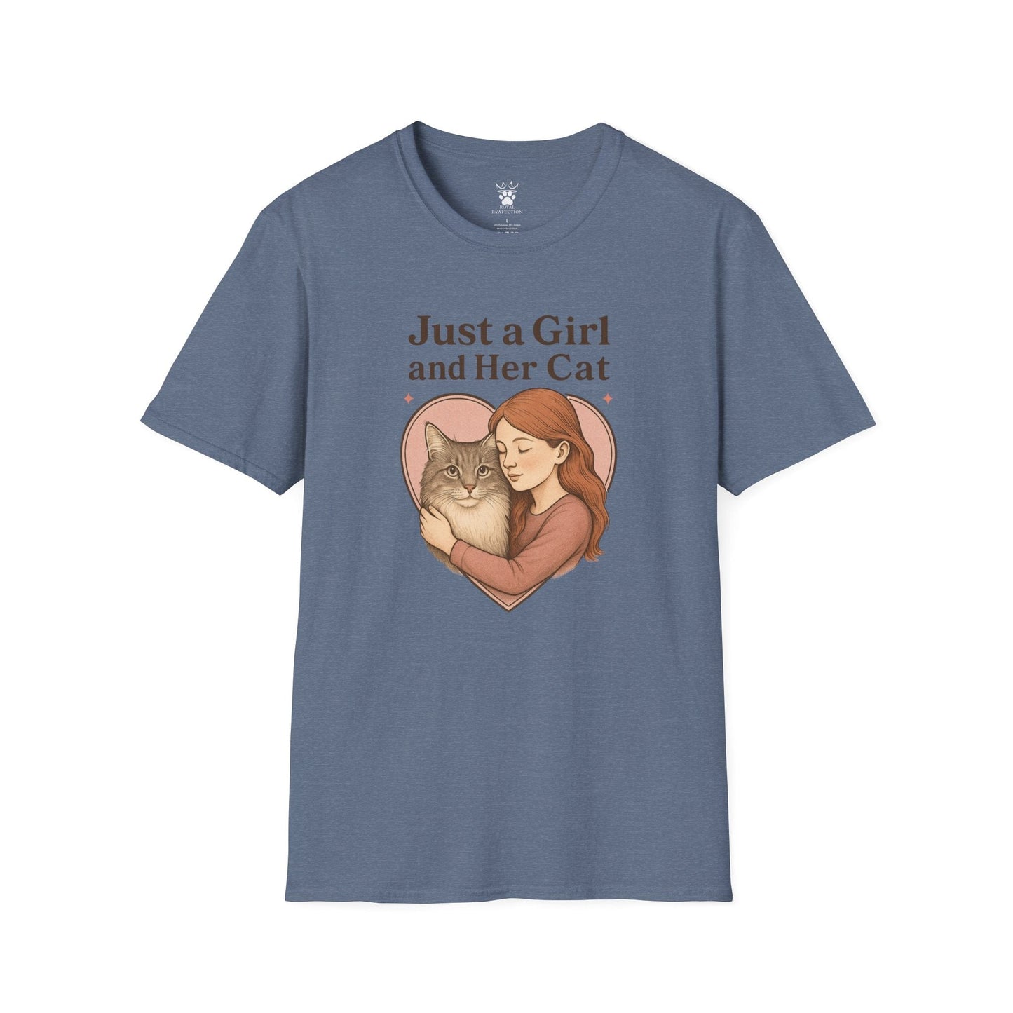 Girl & Cat T-Shirt