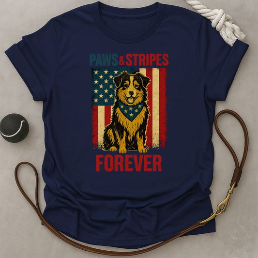 Paws & Stripes T-Shirt
