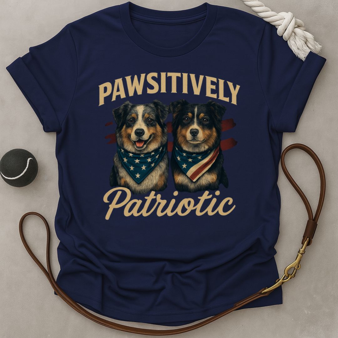 Pawsitively Patriotic T-Shirt