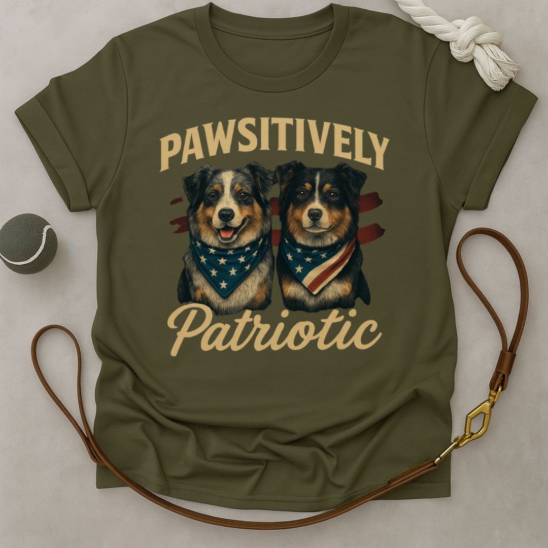 Pawsitively Patriotic T-Shirt