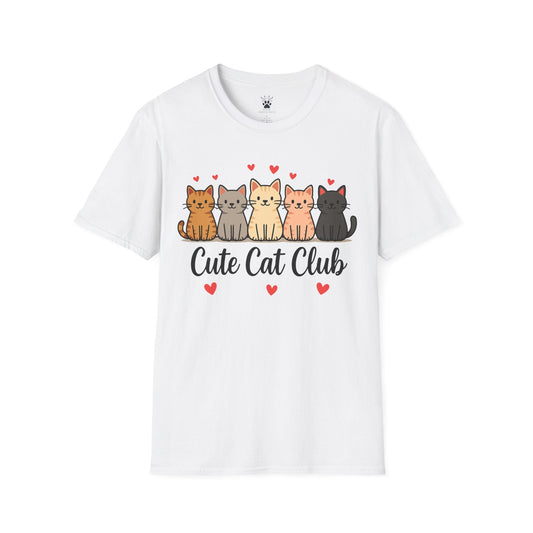 Cute Cat Club T-Shirt