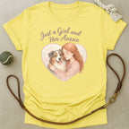 Girl And Her Aussie T-Shirt