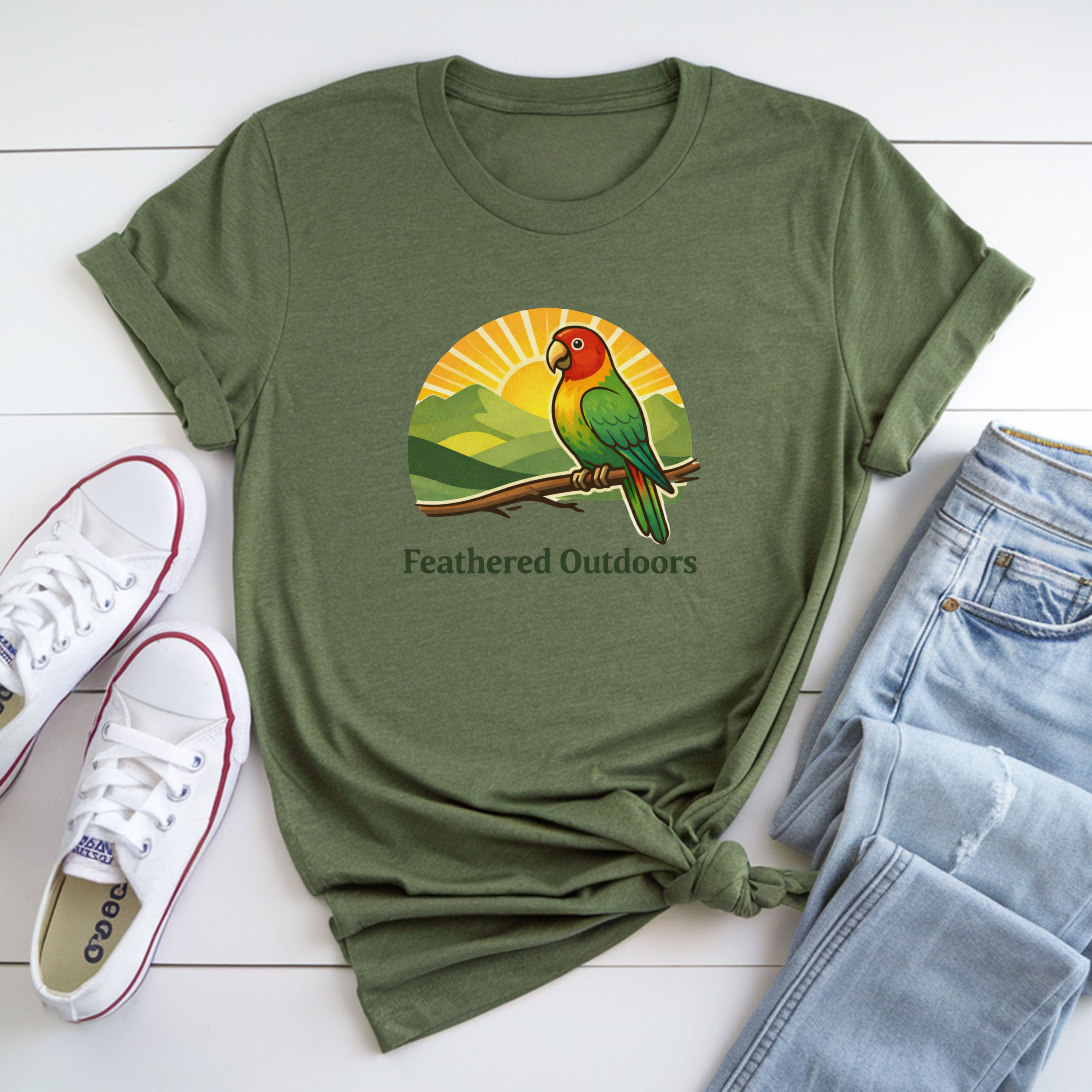 Feathered Outdoors T-Shirt