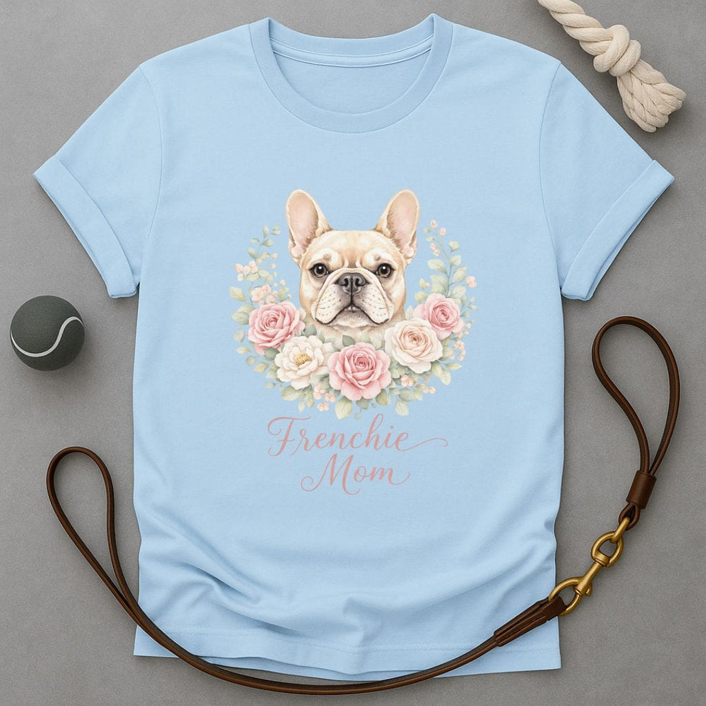 Floral Frenchie Mom T-Shirt