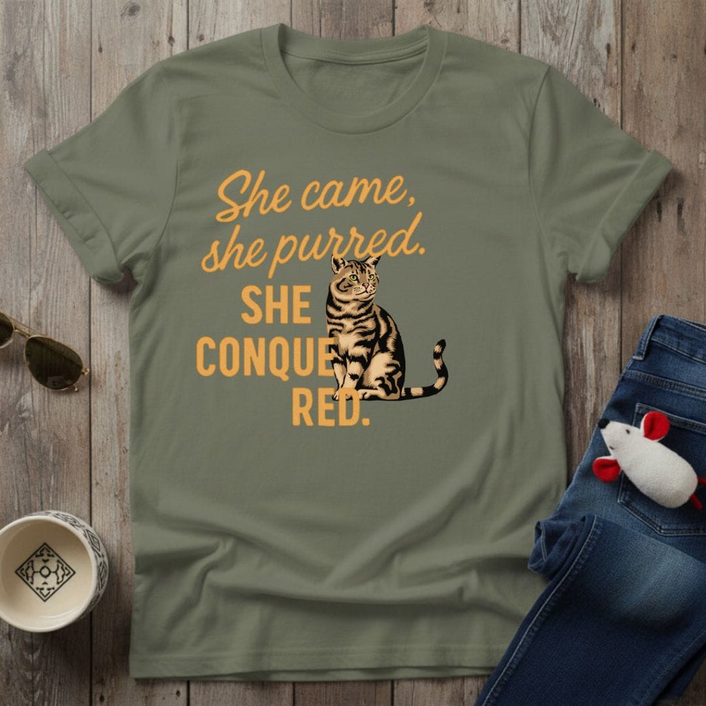 She Conquered T-Shirt