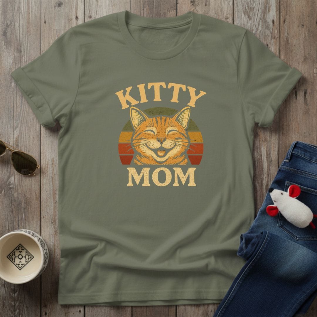Kitty Mom T-Shirt
