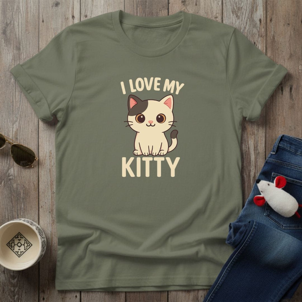 I Love My Kitty T-Shirt