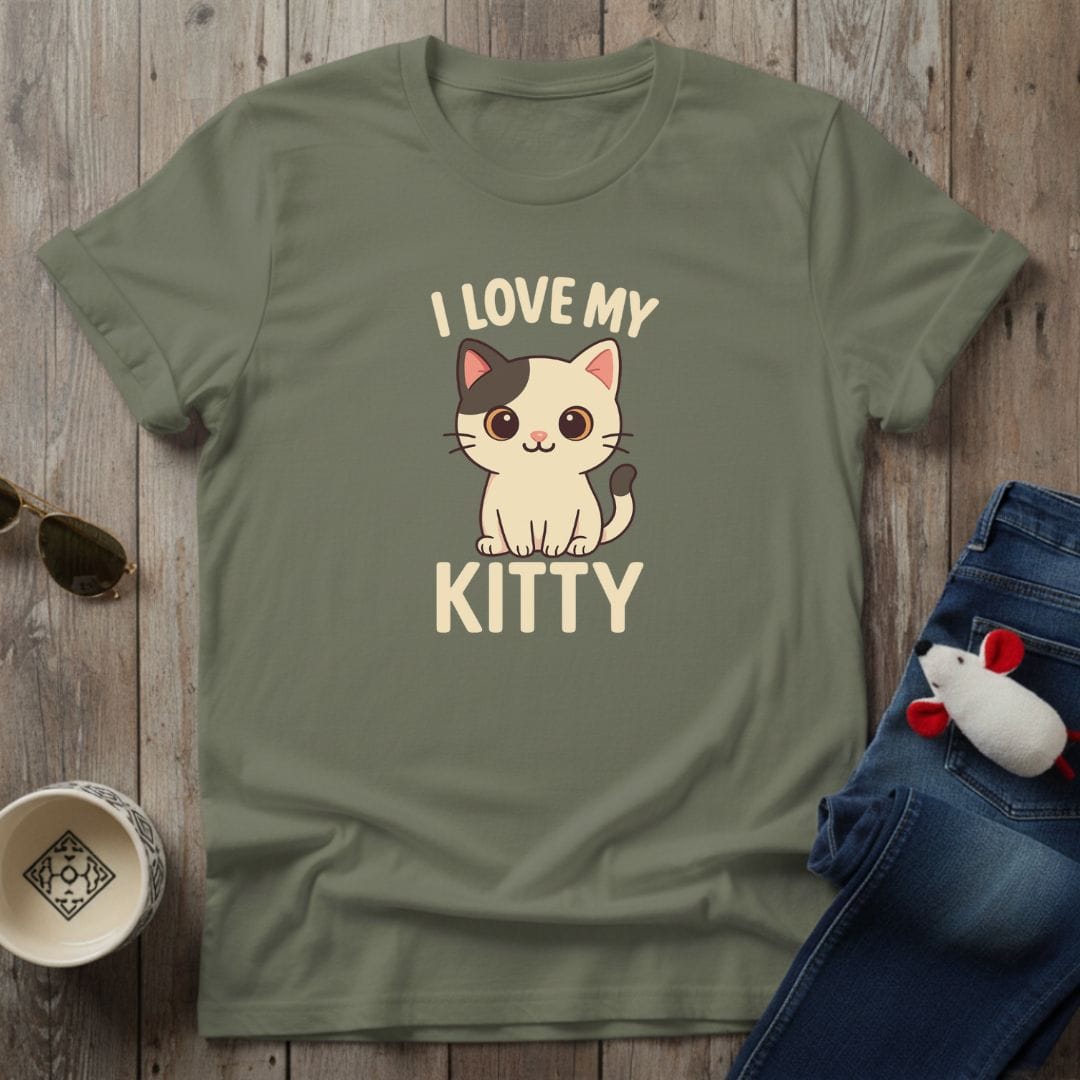 I Love My Kitty T-Shirt