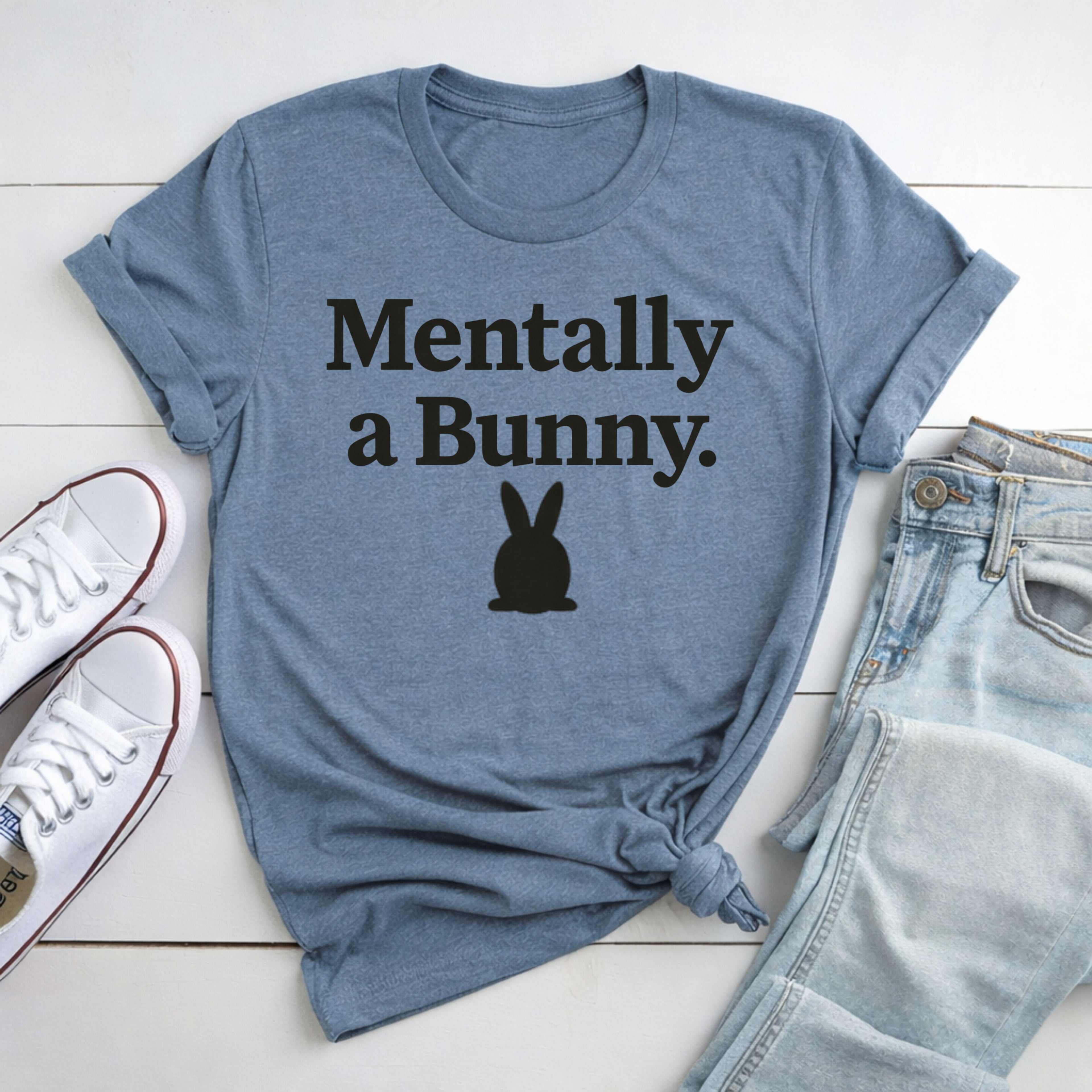 Mentally a Bunny T-Shirt