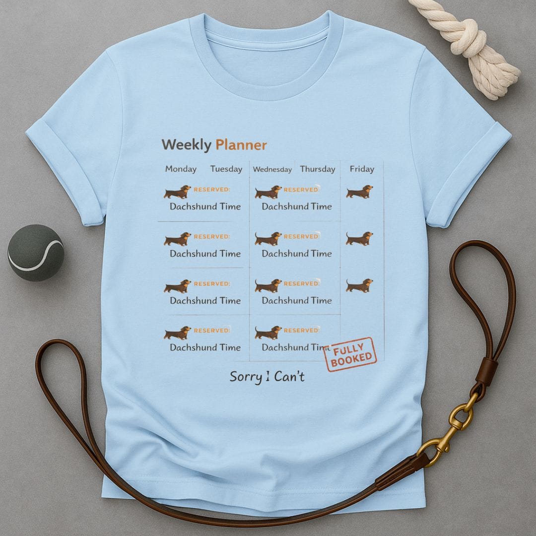 Weekly Planner T-Shirt