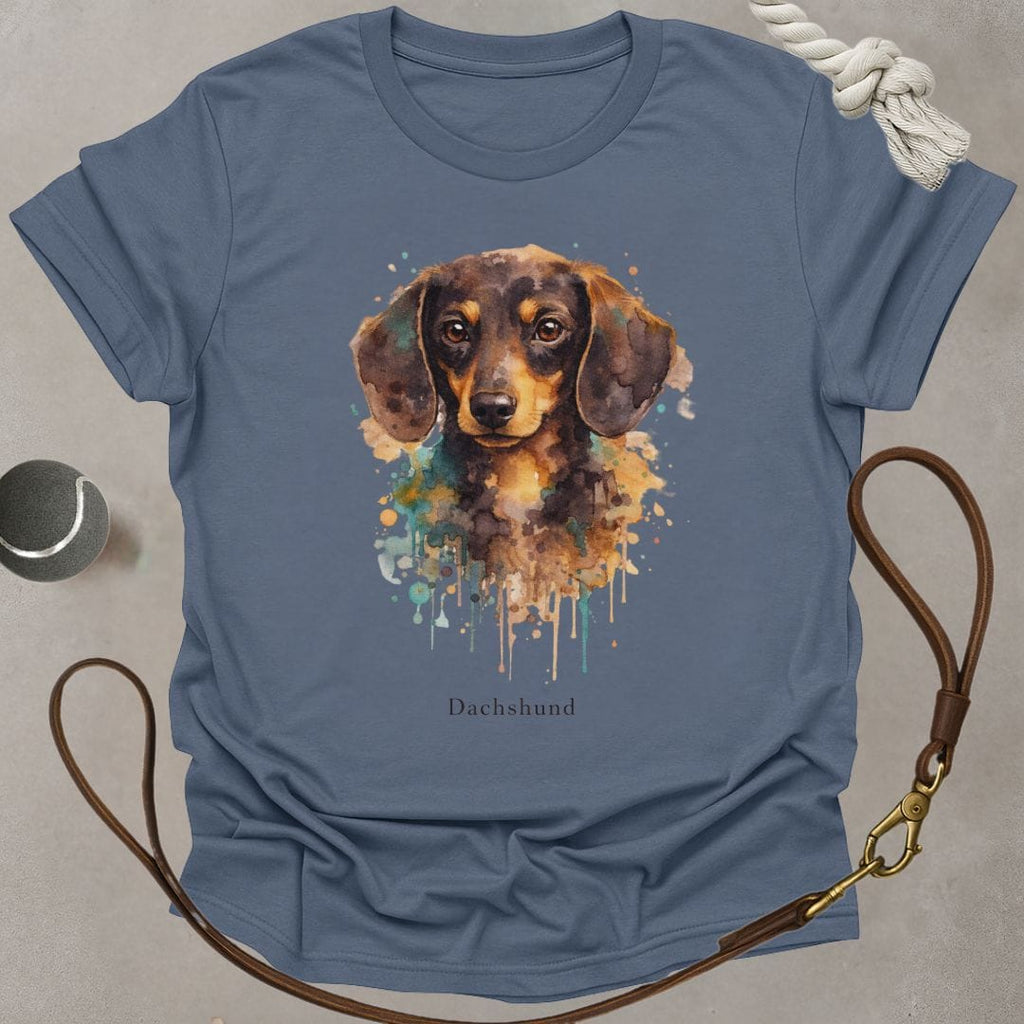 Watercolor Dachshund Soul T-Shirt