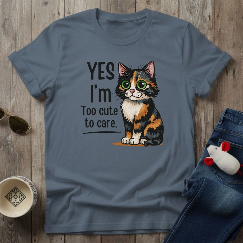 Too Cute To Care T-Shirt