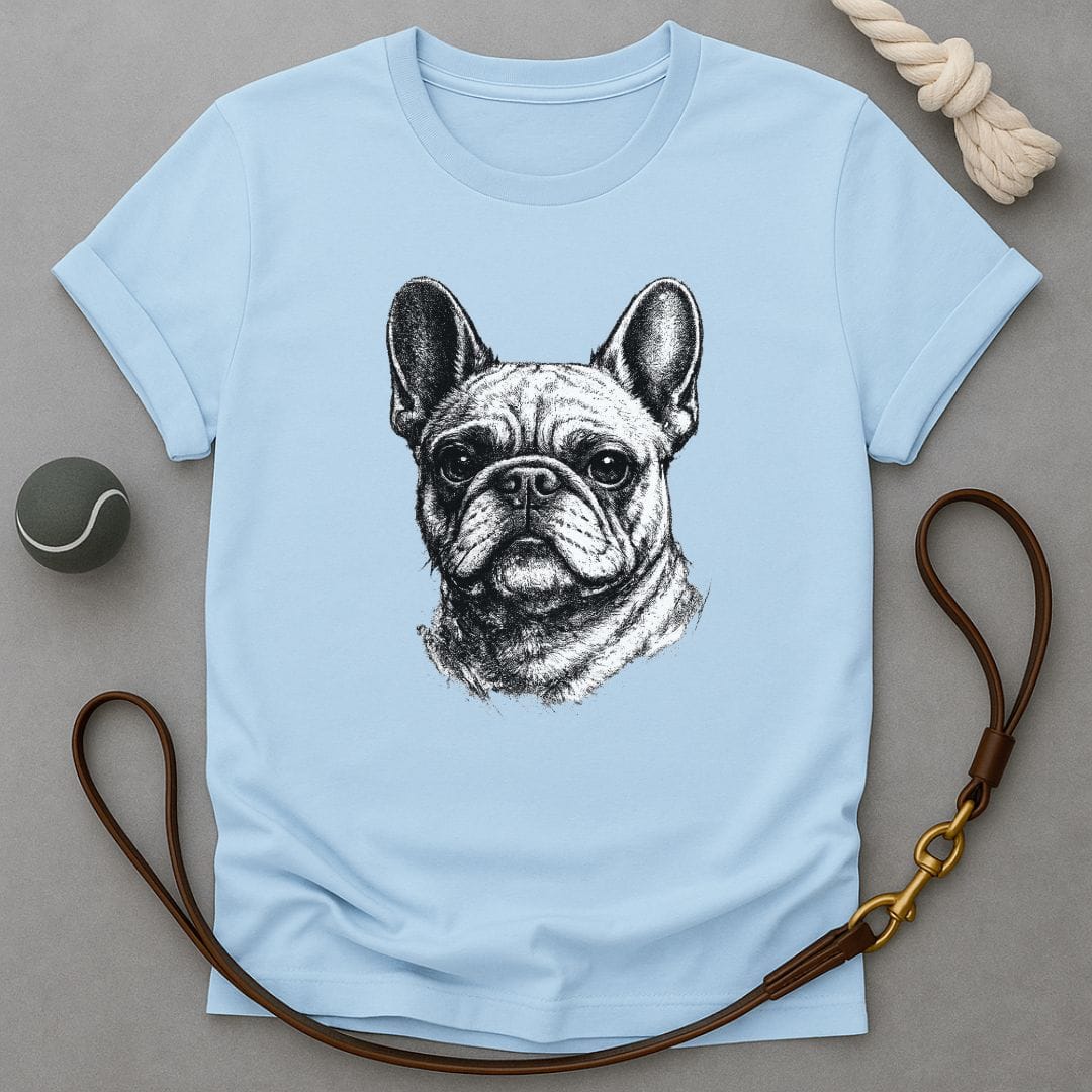 French Bulldog Portrait T-Shirt