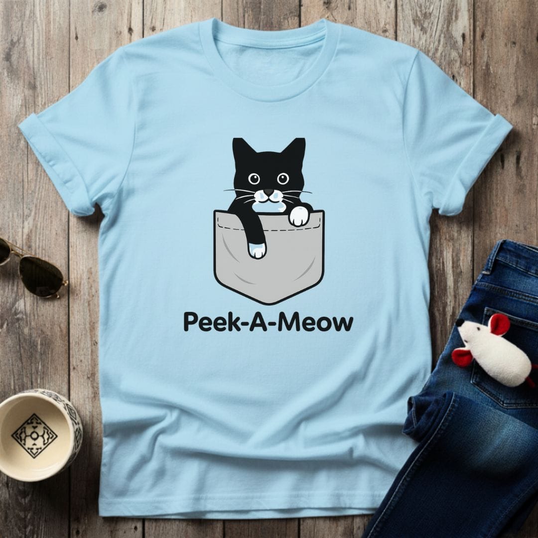 Peek-a-meow T-Shirt