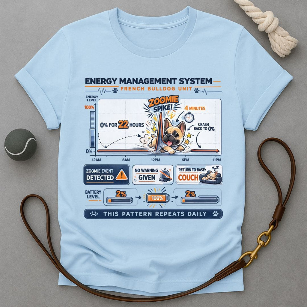 Frenchie Energy Management T-Shirt