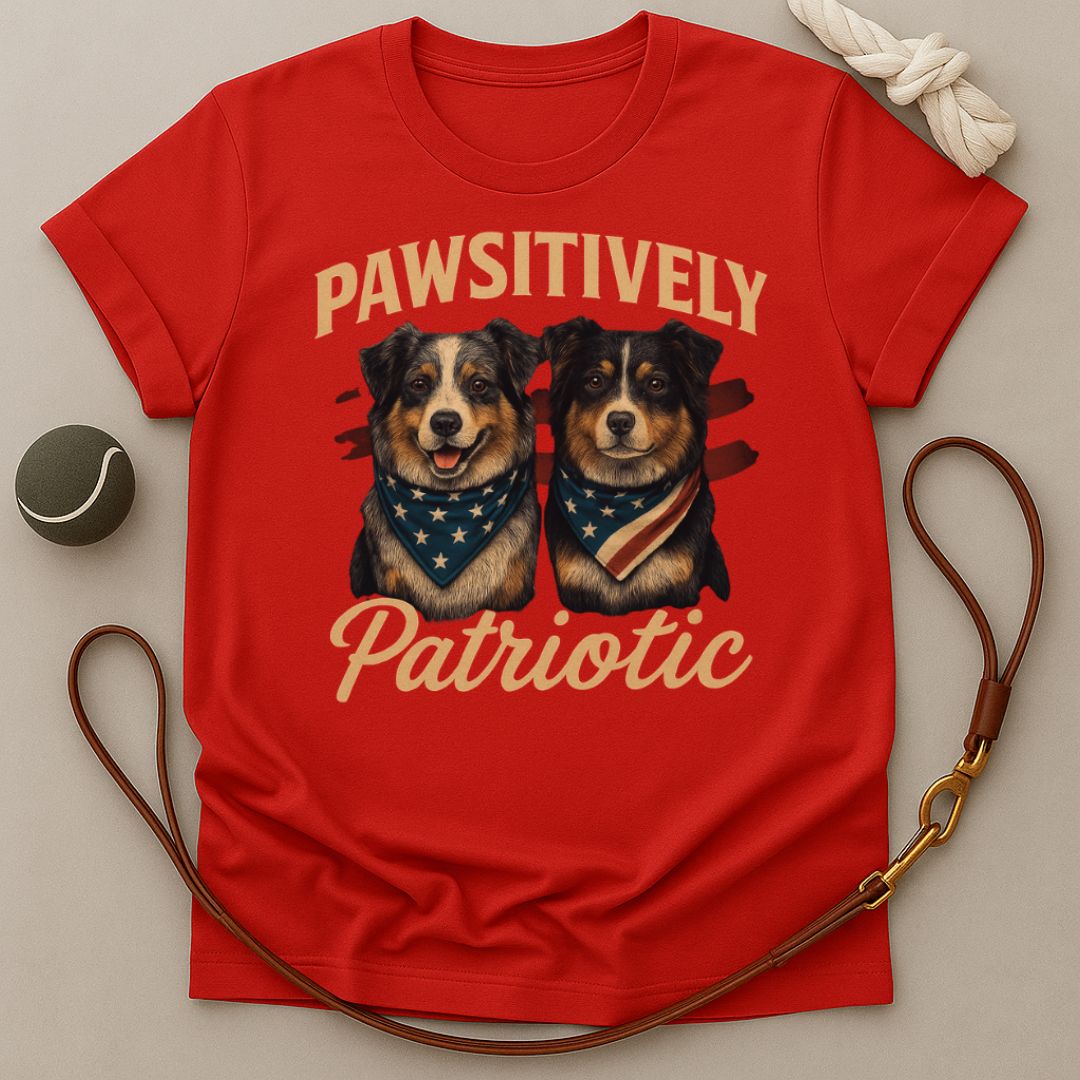 Pawsitively Patriotic T-Shirt