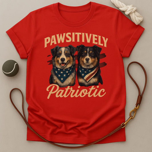 Pawsitively Patriotic T-Shirt