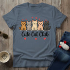 Cute Cat Club T-Shirt