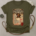 Dachshund Skill Set T-Shirt