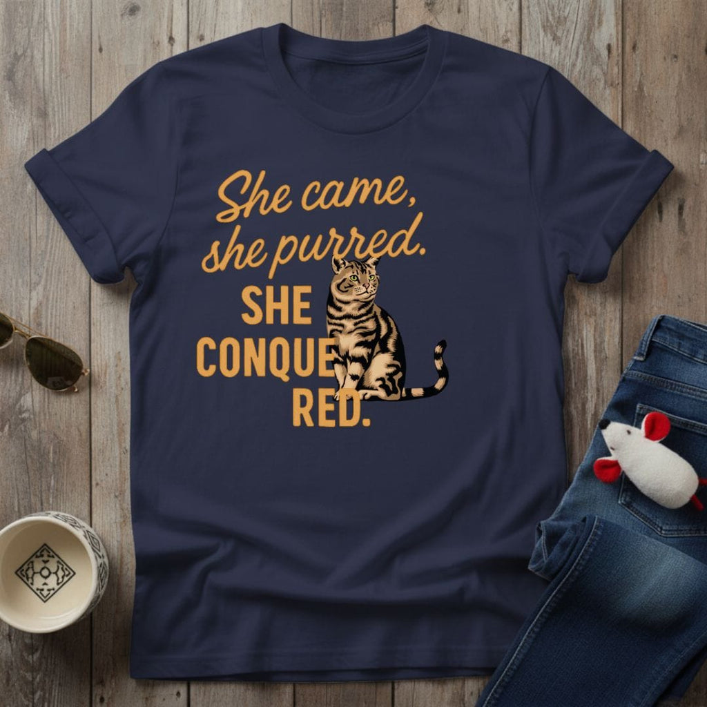 She Conquered T-Shirt
