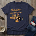 She Conquered T-Shirt
