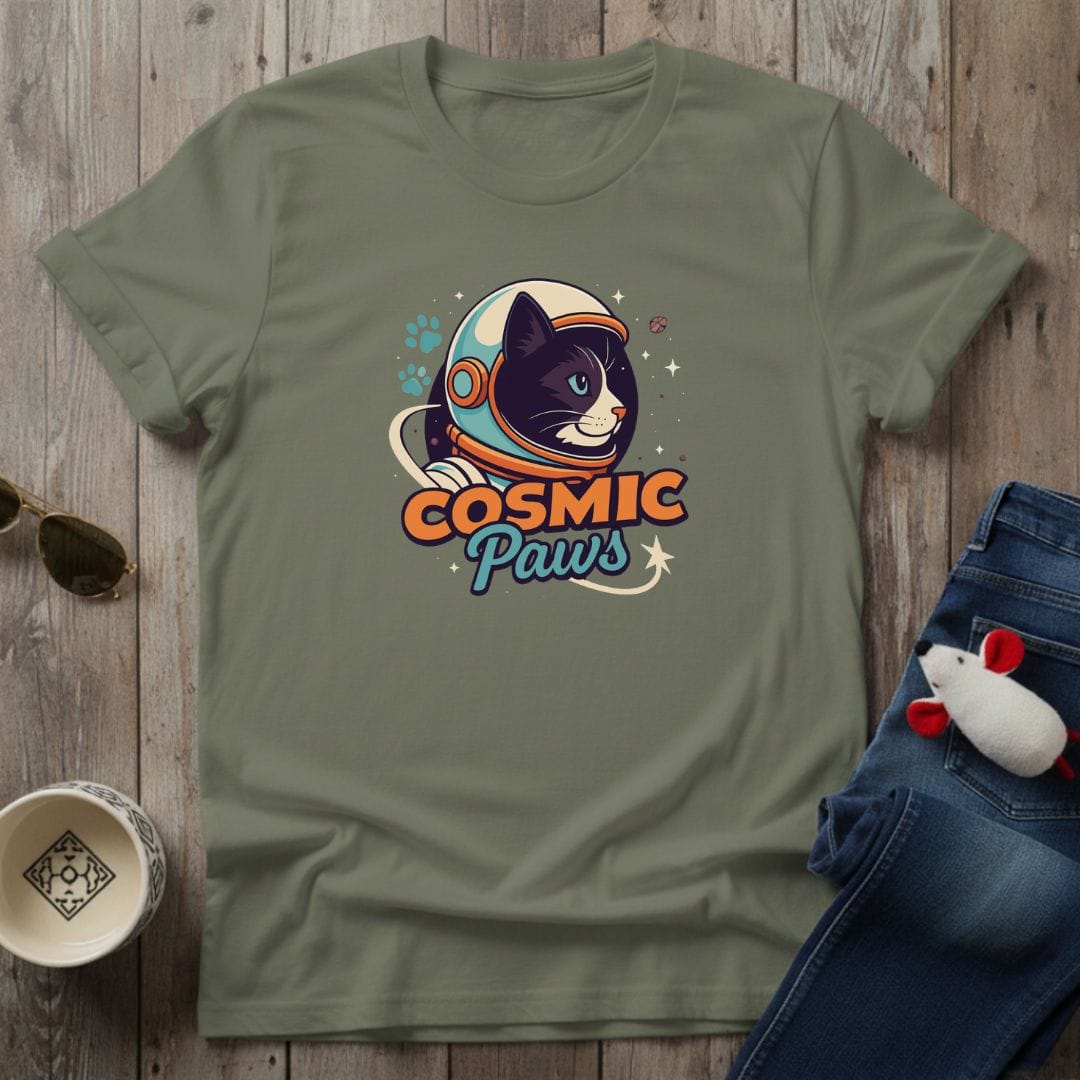 Cosmic Paws T-Shirt