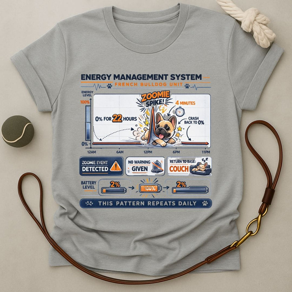Frenchie Energy Management T-Shirt