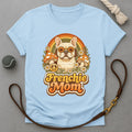 Groovy Frenchie Mom T-Shirt