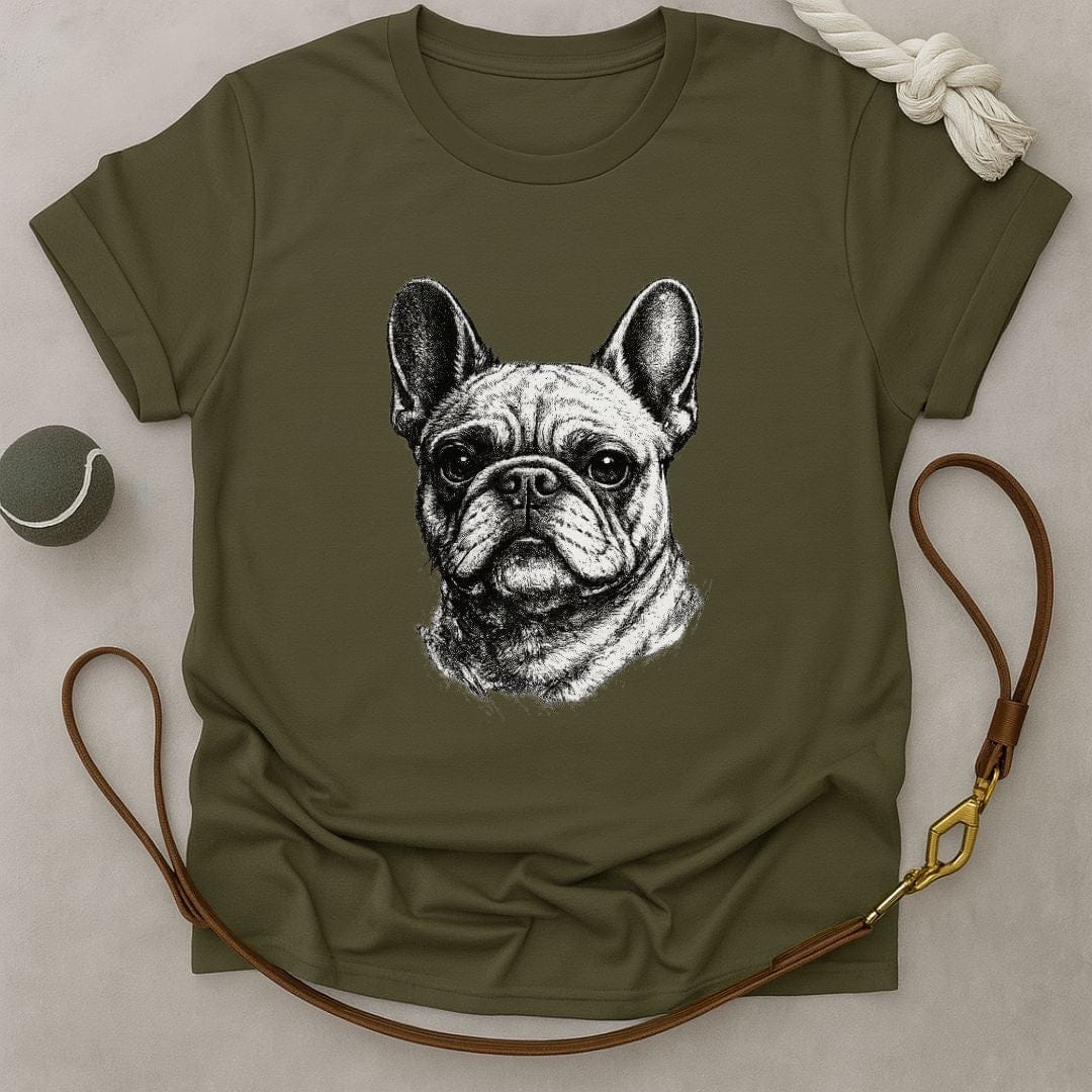 French Bulldog Portrait T-Shirt