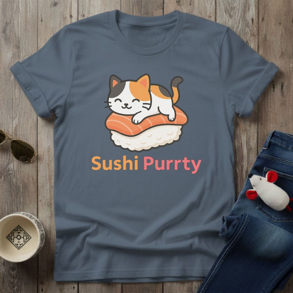 Sushi Purrty T-Shirt