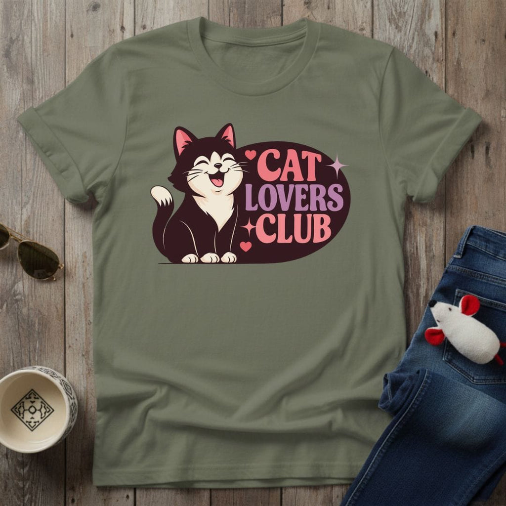 Cat Lovers Club T-Shirt