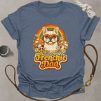 Groovy Frenchie Dad T-Shirt