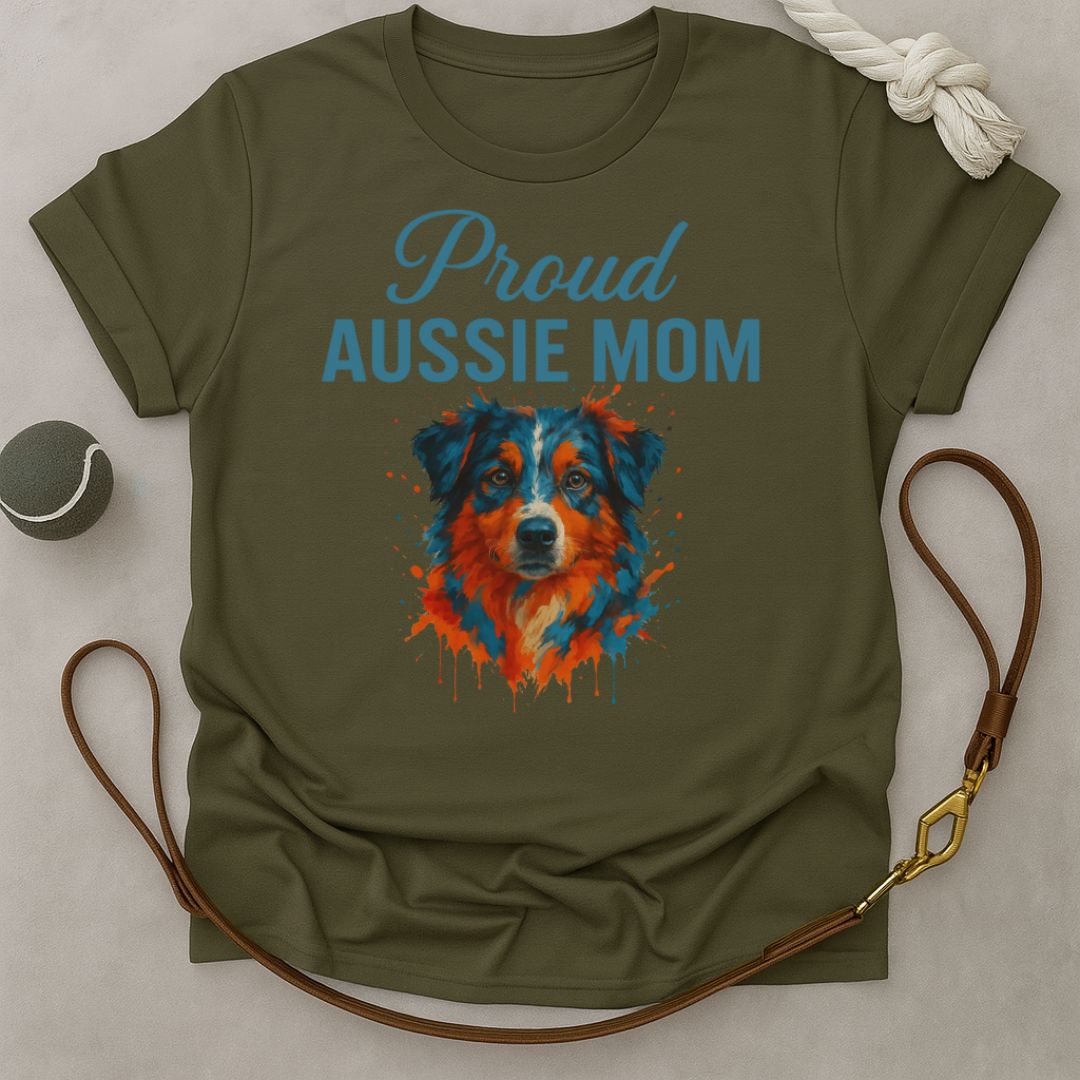 Proud Aussie Mom T-Shirt