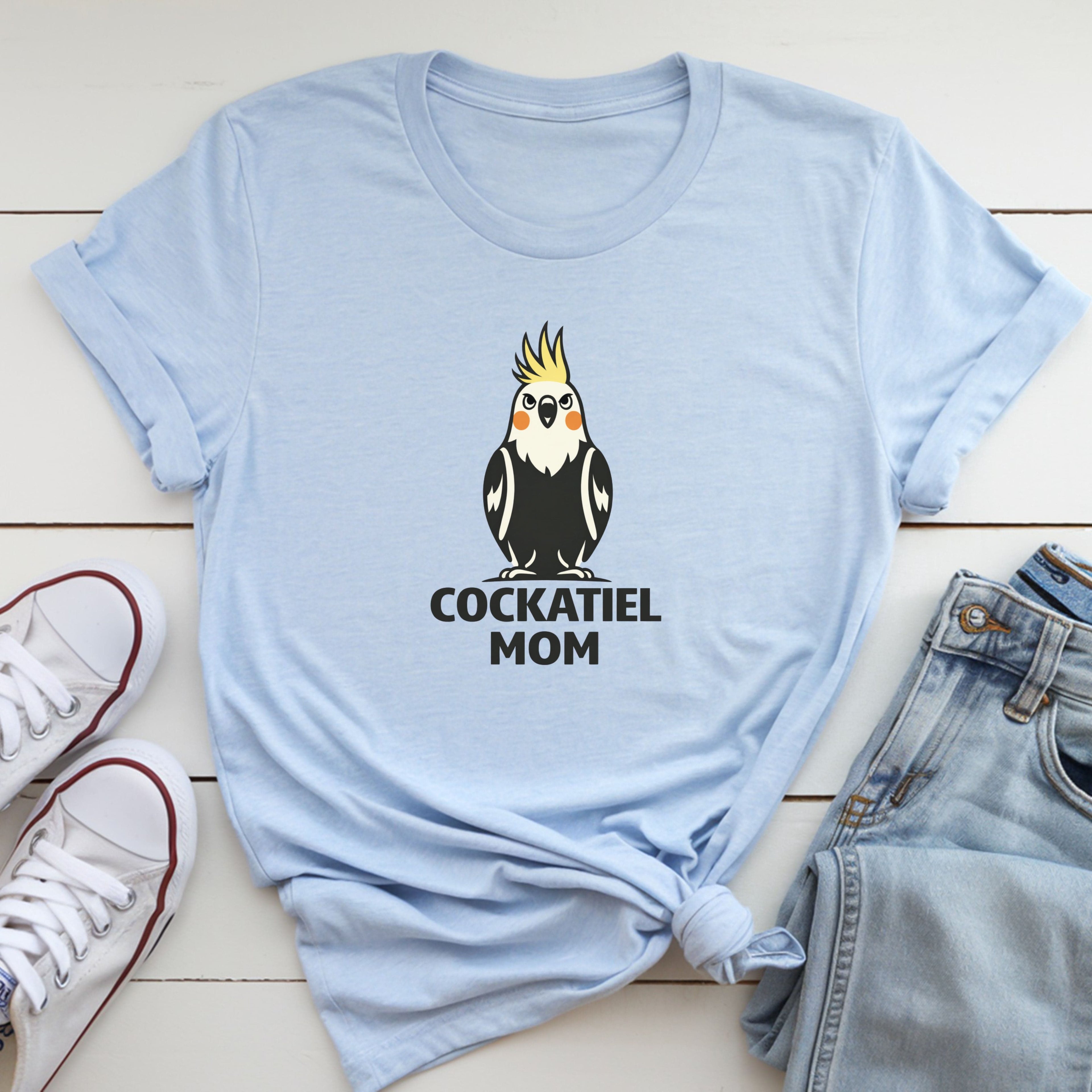 Cockatiel Mom T-Shirt