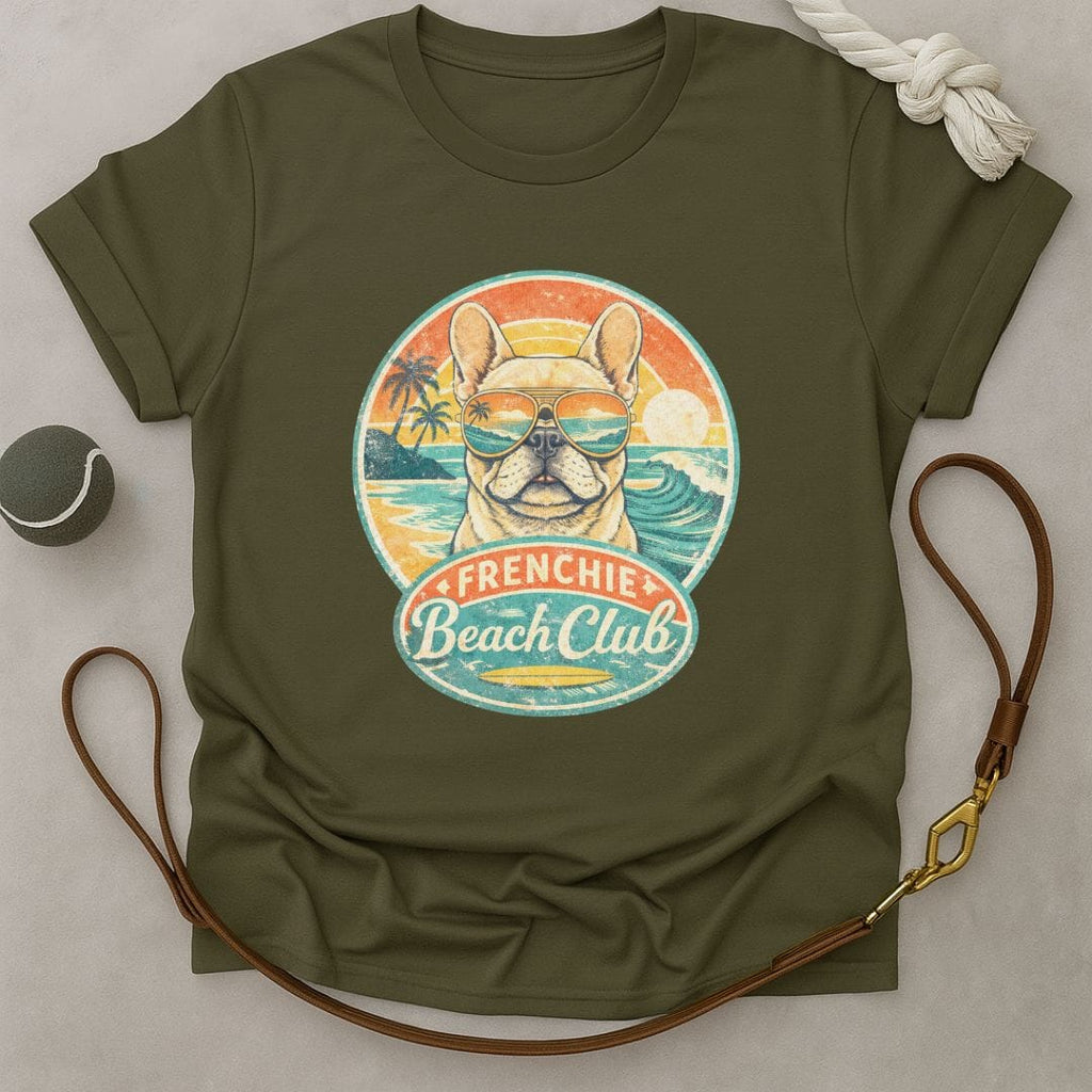 Frenchie Beach Club T-Shirt