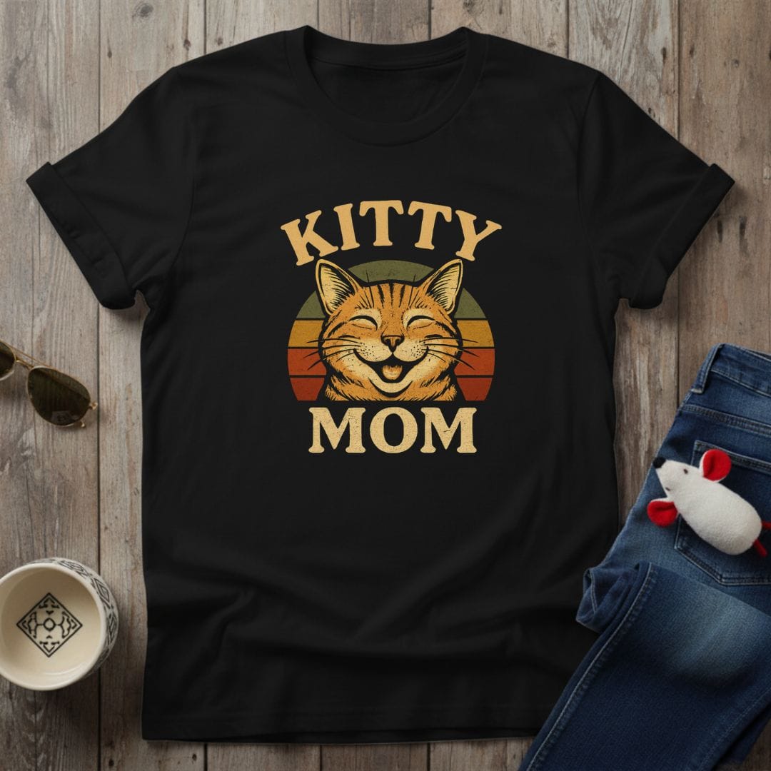 Kitty Mom T-Shirt