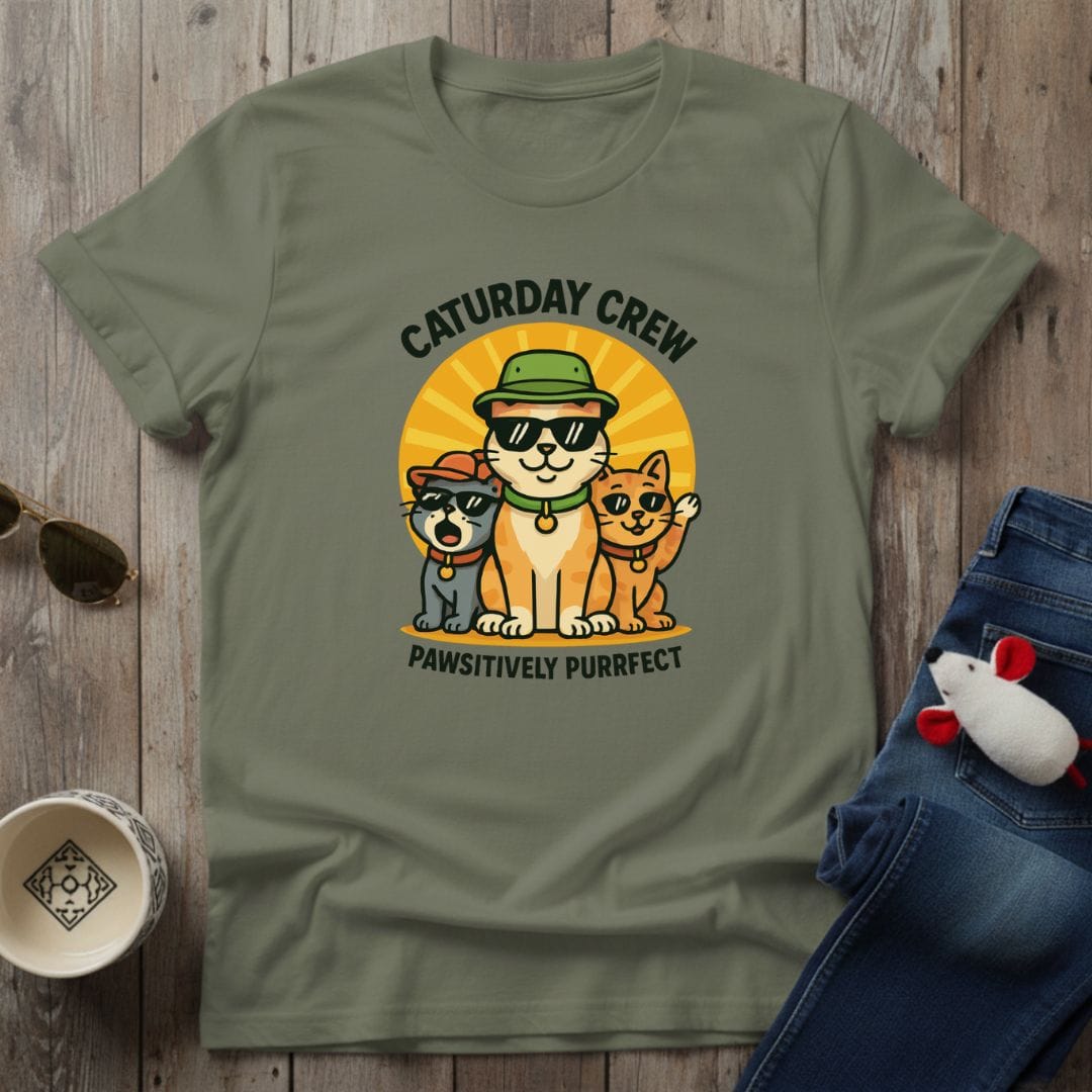 Caturday Crew T-Shirt