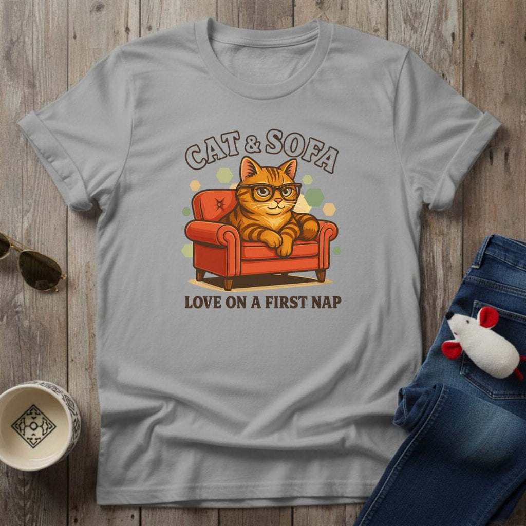 Cat & Sofa T-Shirt