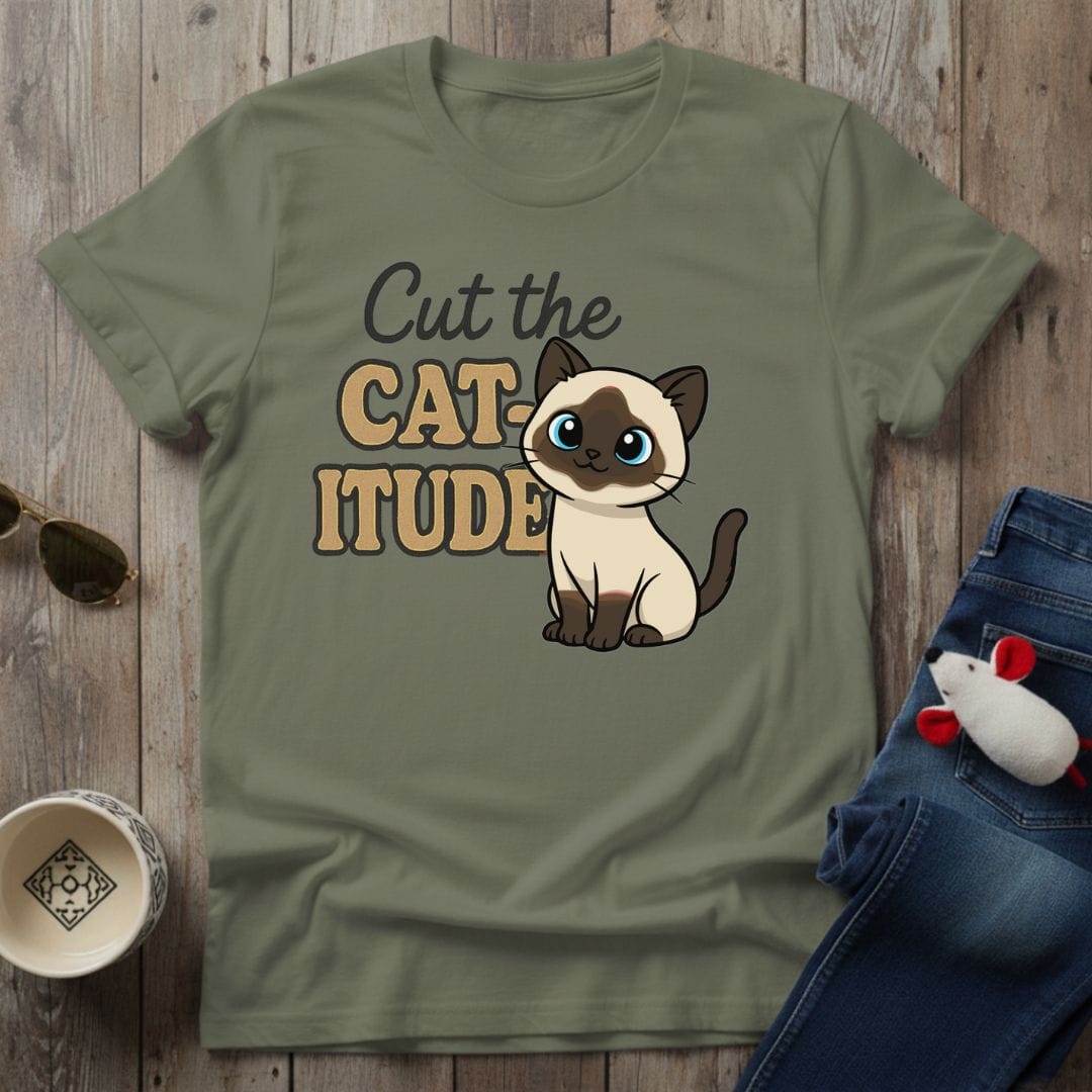 Cut The Cat-itude T-Shirt
