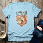 Girl & Cat T-Shirt
