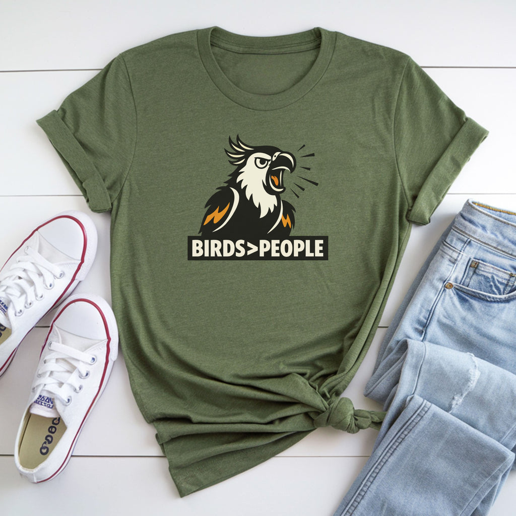Birds Over People T-Shirt