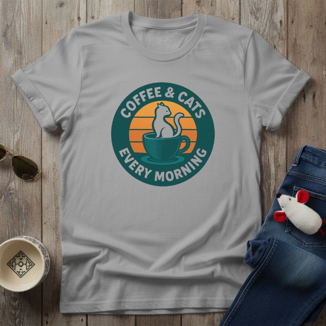 Coffee & Cats T-Shirt