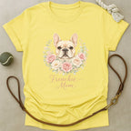 Floral Frenchie Mom T-Shirt