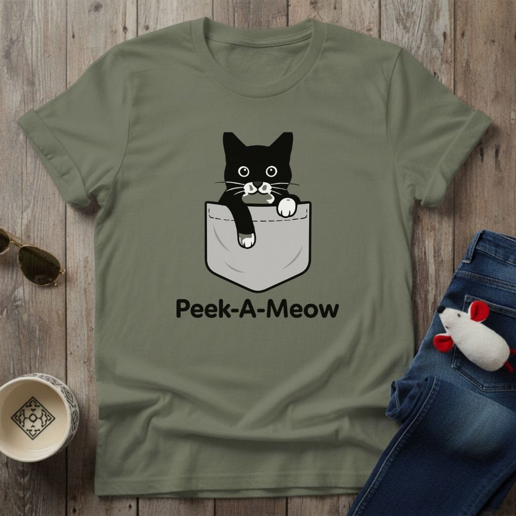 Peek-a-meow T-Shirt