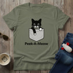 Peek-a-meow T-Shirt
