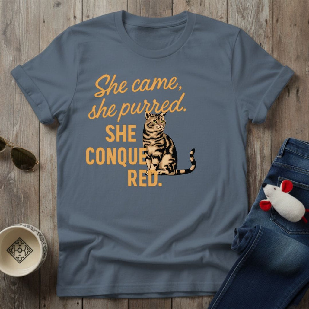 She Conquered T-Shirt
