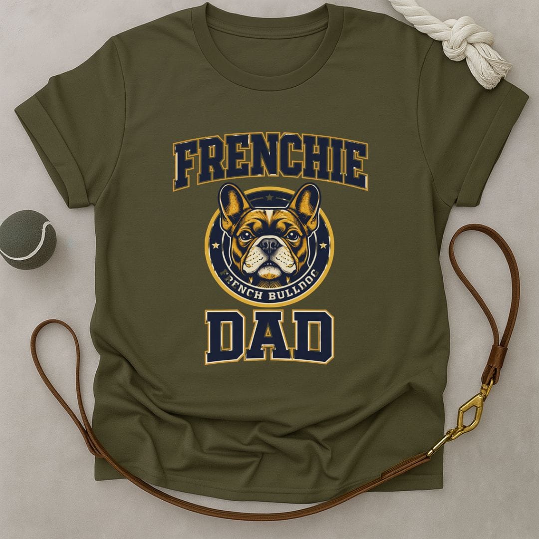 Frenchie Dad T-Shirt
