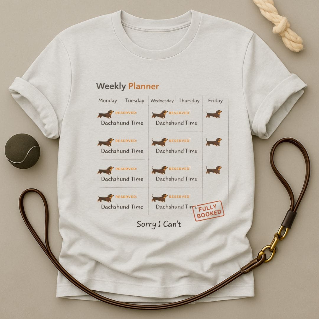Weekly Planner T-Shirt