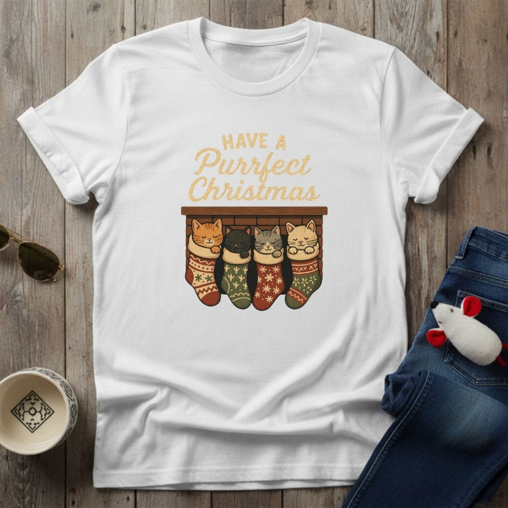 Purrfect Christmas T-Shirt
