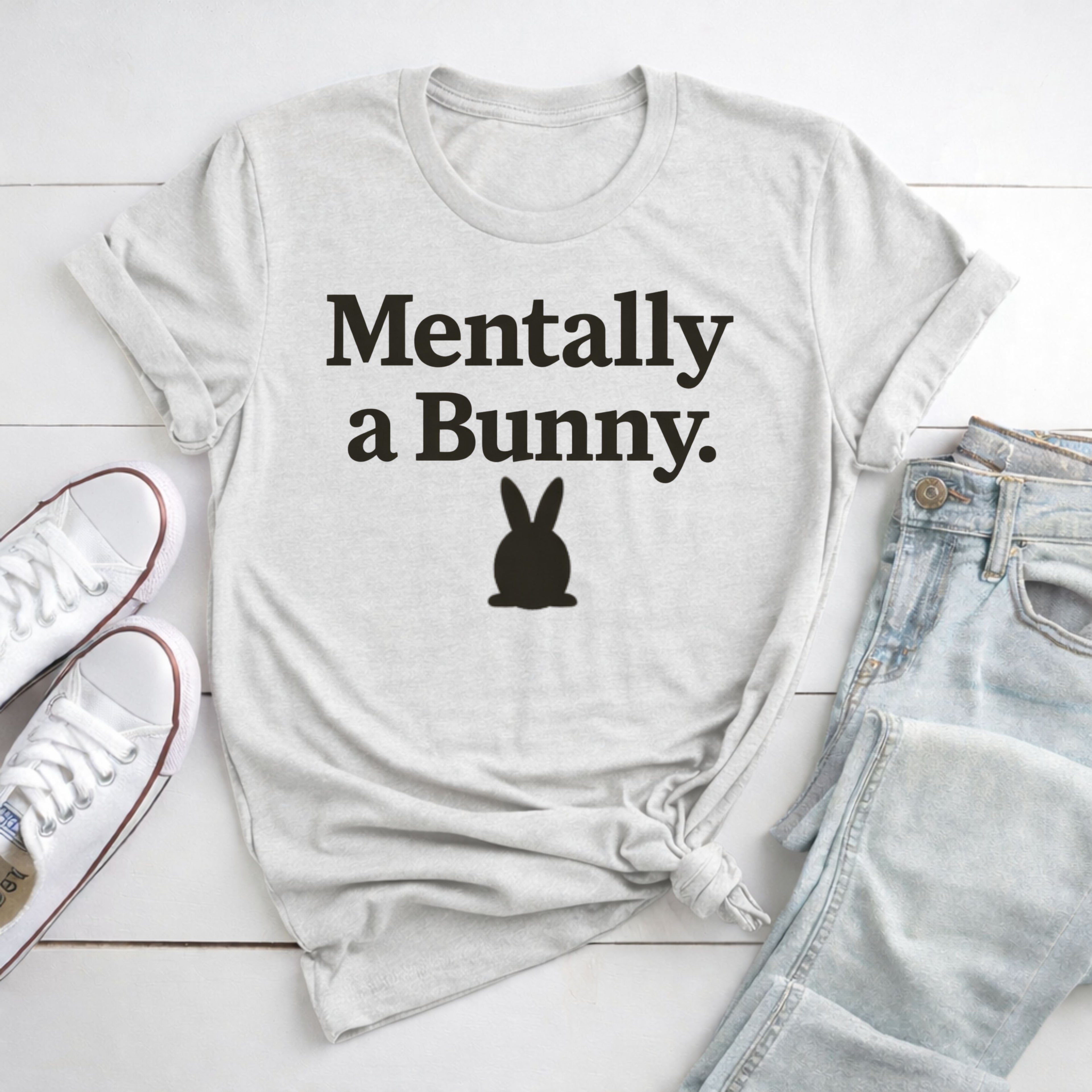 Mentally a Bunny T-Shirt